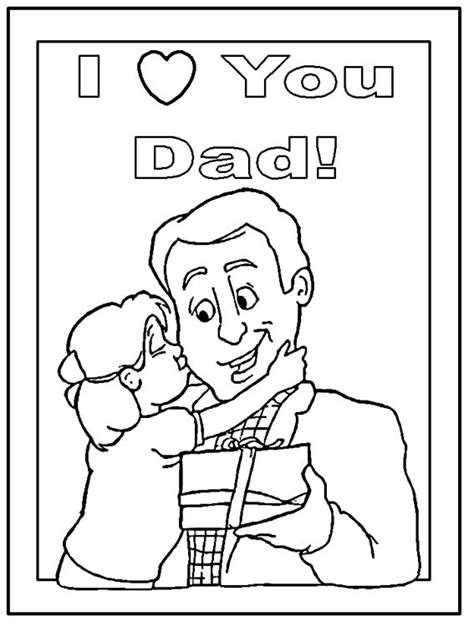 coloring pages fathers day coloring pages