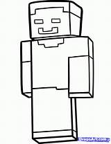 Minecraft Herobrine Coloring Pages Steve Printable Draw Dog Drawing Colouring Kids Sheets Step Print Characters Coleman Andrea Teaching Icons Community sketch template