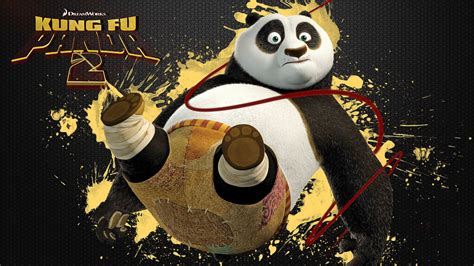 wallpaper po in kung fu panda 2 1920x1200 hd picture image