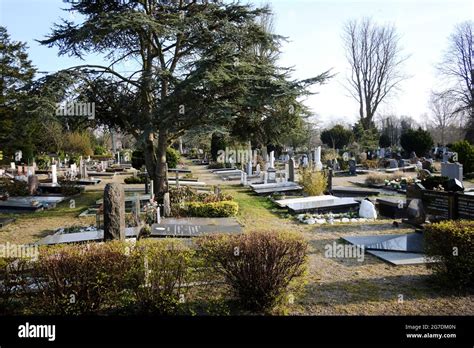 eik en duinen cemetery   hague netherlands stock photo alamy