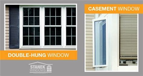 double hung  casement windows