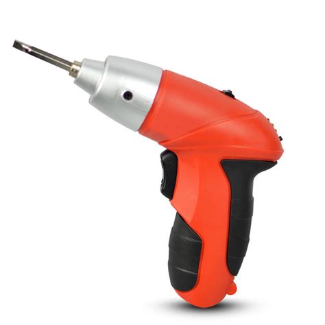 mini portable electric drill cordless screwdriver pcs tools orange