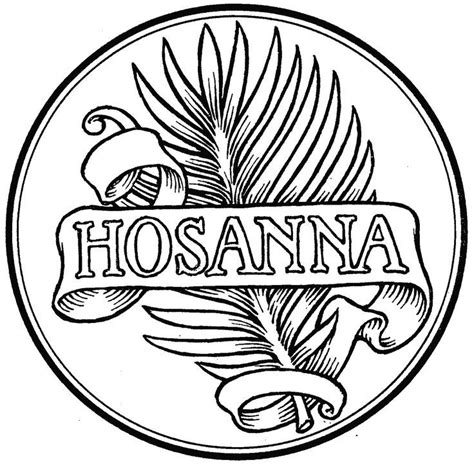 pics  palm sunday hosanna coloring page sunday coloring coloring home