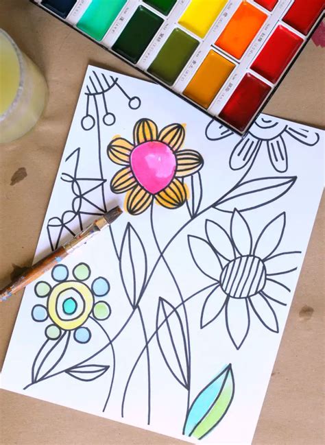 awesome  coloring pages  adults craftwhack
