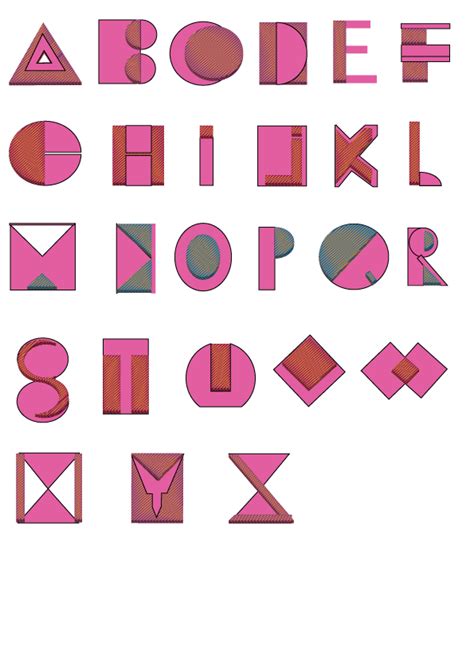 la salle  creer son alphabet sur illustrator