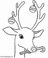 Coloring Christmas Pages Printable Rudolph Rudolf Book Sheets Kids Reindeer Printables Drawings Choose Board 820px 8kb sketch template