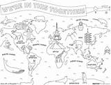 Maptote Distancing Adults Worldmap sketch template