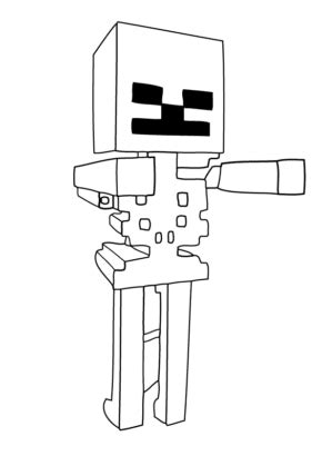 minecraft zombie villager coloring pages book  kids