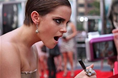 Emma Watson S Slutty Autograph Face
