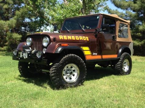 1984 jeep cj7 renegade root beer brown cj yj tj