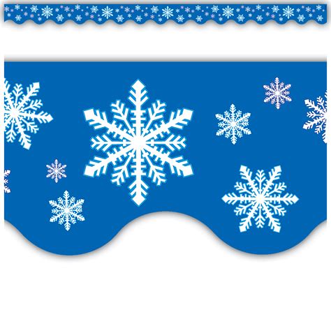 printable snowflake border printable world holiday