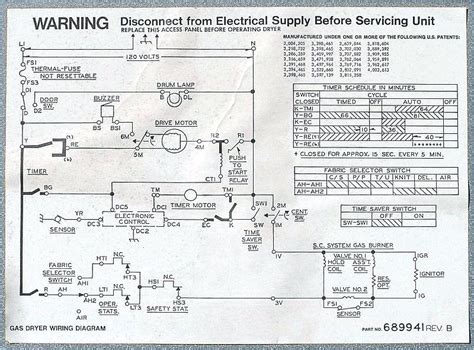 kenmore dryer wiring diagram easy wiring
