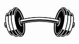Dumbbell Vector Illustration Barbell Clipart Vecteezy Graphics Vectors Services Kasyanov Harry Non Club Training sketch template