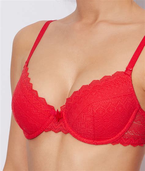 Soft Bra Lace Padded Demi Cup