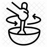 Stir Icon Mix Bowl Food Spatula Cooking License Select Iconfinder sketch template