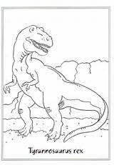 Rex Da Dinosauro Coloring Dinosaurs Colorare Dinosauri Tyrannosaurus Di Disegni Bacheca Scegli Una Animali sketch template