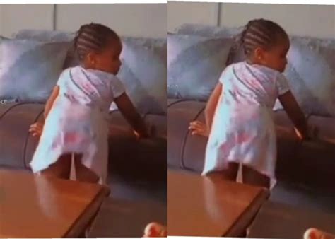 watch disturbing video of 4 year old girl twerking erotically while her