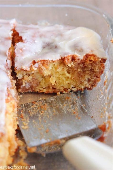 honey bun cake   blog recipes