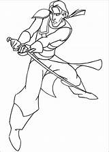 Coloring Pages Sinbad Popular sketch template