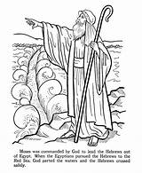 Coloring Pages Moses Hebrew Library Clipart sketch template