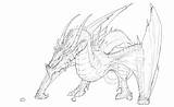 Wyvern Drawing Dragon Drawings Paintingvalley Body sketch template