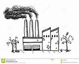 Pollution Factories Fabbrica Inquinamento Krabbel Chimneys Thumb9 sketch template