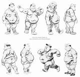Fat Character Drawing Poses Cartoon References Man Male Animation Sketches Reference Draw Anatomy Anime Body Disney Ie Characterdesigh Concept Drawings sketch template