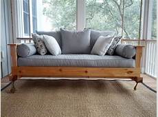 Porch Swing: The Daniel Island Swing Bed by LowcountrySwingBeds