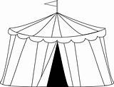 Circus Tent Clipart Clip Carnival Outline Vintage Cliparts Library Theme Transparent Graphics Drawing Paper Mycutegraphics Toddler Kids Big Link Attribution sketch template