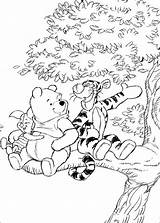 Pooh Winnie Coloring Pages Books sketch template