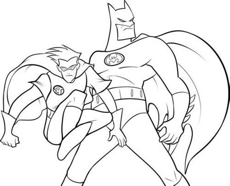 batman  robin coloring page batman coloring pages cartoon