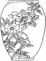 Vase Flickr Coloring Pages Ingalls Adults Artsy Kleuren Volwassenen Voor 1886 Floral sketch template