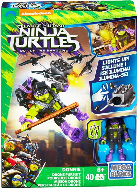 mega construx teenage mutant ninja turtles donnie drone pursuit walmart canada