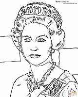 Warhol Coloriage Elisabetta Regina Imprimer Supercoloring Reine Isabel Reina Coloringhome Coloriages Dessiner Depuis sketch template