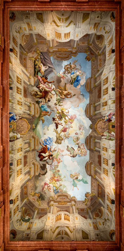 jaw dropping ceiling frescoes