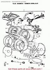 Suzuki Gt380 1975 Speedometer Tachometer 1977 1973 Usa 1974 1976 E03 Schematic Big sketch template