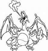 Charizard Coloring Pokemon Pages Mega Color Printable Getcolorings Print sketch template