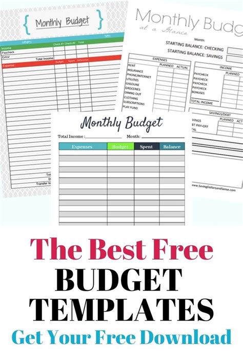 budget templates   budgeting easier budget template