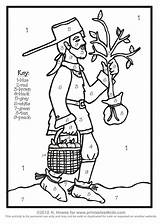 Johnny Appleseed Chapman Printables sketch template