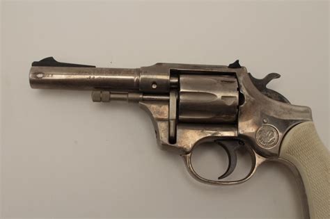 standard centennial  caliber double action  shot revolver  swing  cylinder   ba