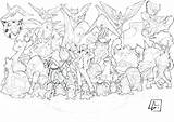 Pokemon Coloring Pages Legendary Adults Printable Getcolorings Color Getdrawings sketch template