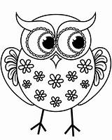 Seniors Visually Owls Impaired sketch template