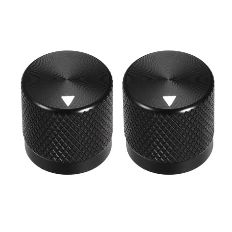 uxcell stereo knob  mm aluminium alloy volume control knobs black pcs walmartcom