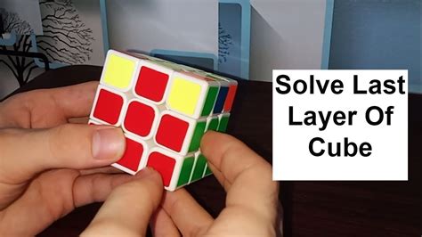 solve   layer  layer  cube tutorial youtube
