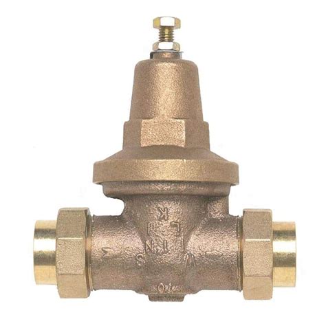 zurn wilkins      brass water pressure reducing valve  xldu  home depot