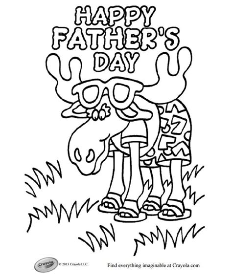 fathers day coloring pages dad  love crayolas fathers