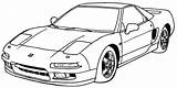 Nsx Honda Acura Coloring Pages Cars Colouring Book Civic Colour Da Sheets Adult Kids Carscoloring Easy sketch template