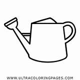 Disegni Colorare Regar Piante Pentola Irrigazione Watering Ultracoloringpages Crisol Riego sketch template