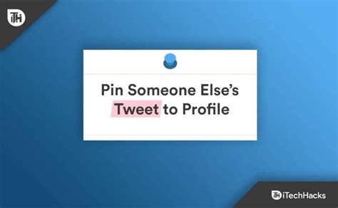 how to pin someone else s tweet to your profile 2023
