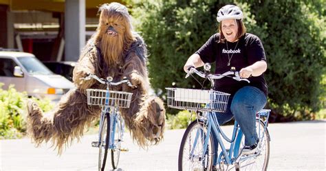 chewbacca mom rides bike with beloved ‘star wars character us weekly